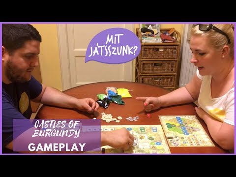 Castles of Burgundy Játékparty (Gameplay) - Mit Játsszunk?