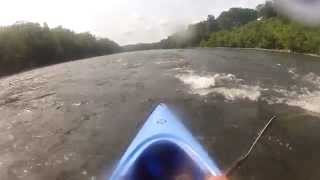 preview picture of video 'kayak trip from Martins Creek to Phillipsburg, N.J.'