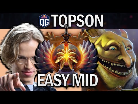 OG.TOPSON TECHIES - SUPER EASY MID - DOTA 2 7.31 GAMEPLAY