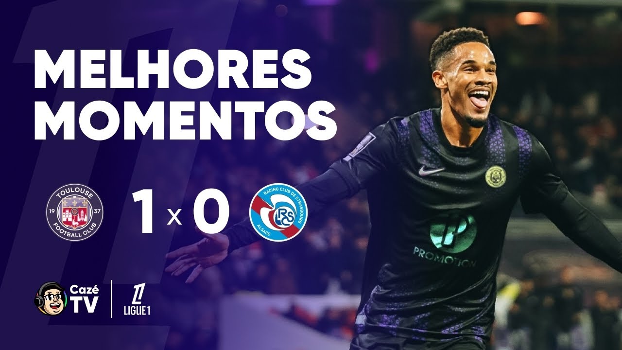 MELHORES MOMENTOS: TOULOUSE 1 X 0 STRASBOURG | LIGUE 1 2025/2026 | 15ª RODADA