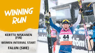 Niskanen masters 10k Classic in Sweden | FIS Cross Country World Cup 23-24