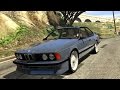 BMW M635 CSI E24 1986 for GTA 5 video 1