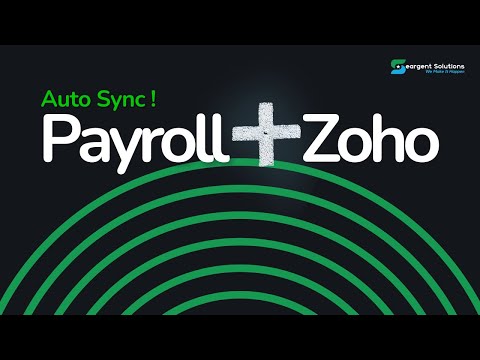  Payroll & Accounting Integration in Kenya | Sergeant Payroll + Zoho Books