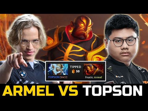 TOPSON VS ARMEL MID BATTLE - SIGNATURE ZEUS VS EMBER DOTA 2