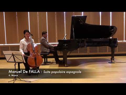 DE FALLA Suite populaire espagnole (Deborah Pae, cello; Misha Namirovsky, piano)