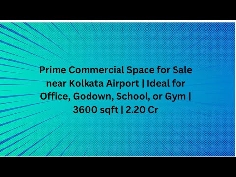  Showroom 3600 Sq.ft. for Sale in Kaikhali, Kolkata