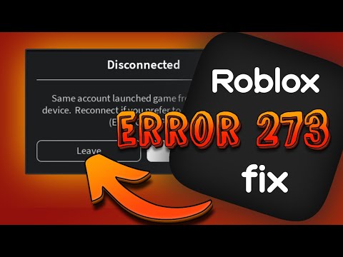 Roblox Error 273