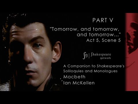 Macbeth - Ian McKellen - Soliloquy "Tomorrow, and tomorrow, and tomorrow..." Subtitles Restored - 4K