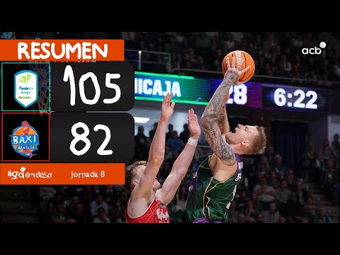 Unicaja - BAXI Manresa (105-82) RESUMEN | Liga Endesa 2025-26