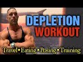 What I’m Eating DEPLETION WORKOUT + POSING!!! 2 days out Niagara Falls Pro Show - Classic Physique