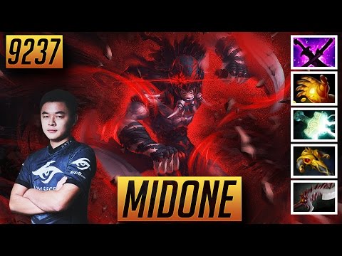 MidOne Bloodseeker 27 Frags Patch 7.03 9237 MMR Dota 2 HARD Pro Replay #proreplay