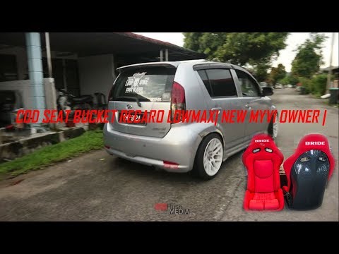 VLOG COD SEAT BUCKET RECARO LOWMAX| NEW MYVI OWNER |