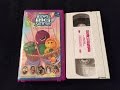 Opening Closing To Barney S Big Surprise 2000 VHS