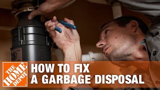 How to Fix a Garbage Disposal | The Home Depot