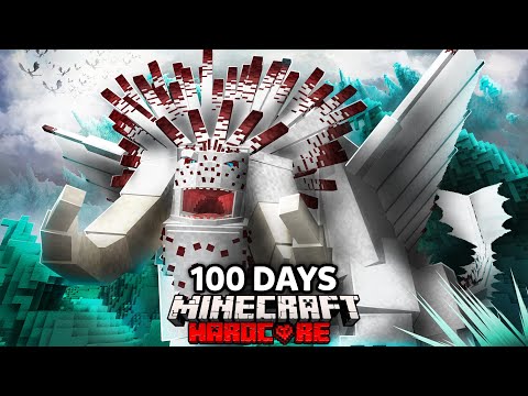 I Spent 100 Days in How to Train your Dragon in Hardcore Minecraft!!