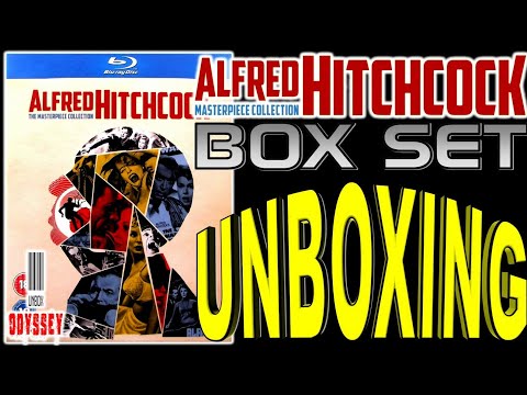 Alfred Hitchcock The Masterpiece Collection - Blu-ray Box set Unboxing