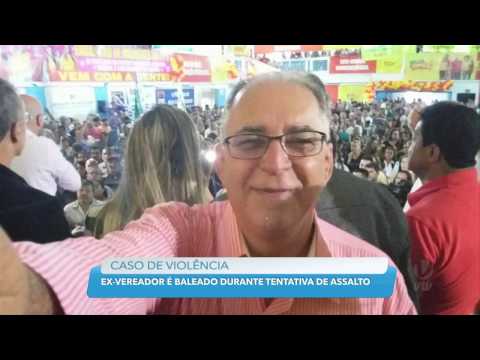 Ex-vereador do Guarujá é baleado no pescoço durante tentativa de assalto