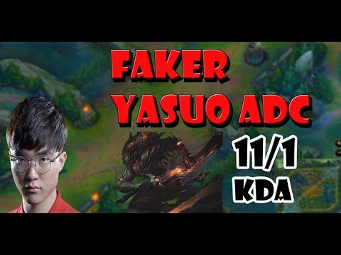 FAKER YASUO ADC OYNARSA?? BOTLANE ALİSTAR YASUO