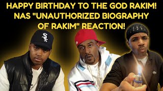 Nas "Unauthorized Biography of Rakim" reaction |The first God of hip-hop!