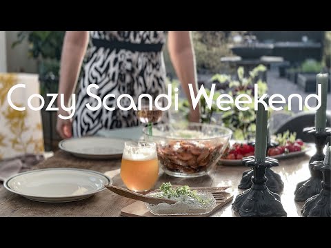#15 Cozy Scandi Weekend | Baking my favourite picknick cake | Slow Living in Sweden