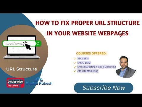 How To Fix Proper URL Structure In Your Website Webpages  SEO Training Course