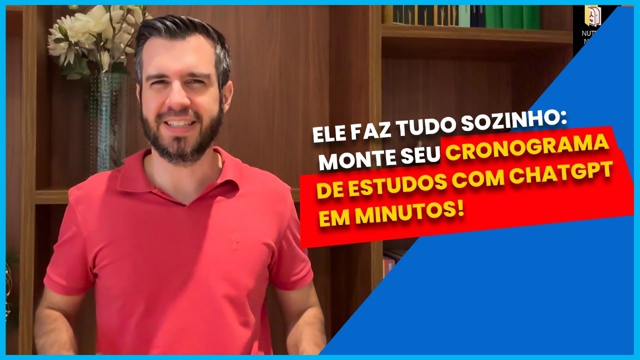 Como Usar o ChatGPT Para Criar Um CRONOGRAMA De Estudos Para Concurso!