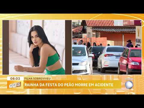 Ex-rainha da festa do peão morre em acidente