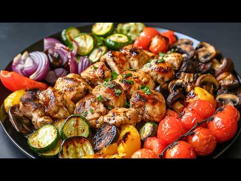 Easy One Pan Chicken and Veggies Bake!