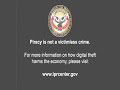 FBI Anti Piracy Warning Screens In The Video Home System