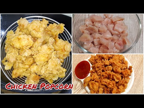 Crispy Chicken PopCorn Recipe by Halal Cuisine–Crispy Chicken Bites–Zinger Bites– #chickenpopcorn