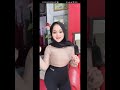 Bigo Live Bar Bar Hijab Hitam Ketat Ebot Di Kursi
