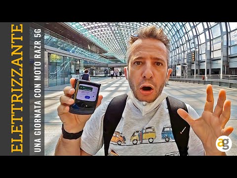 An ELECTRIC day with MOTO RAZR 5G