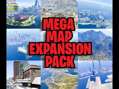 How to install MEGA MAP EXPANSION PACK! (2023) GTA 5 MODS