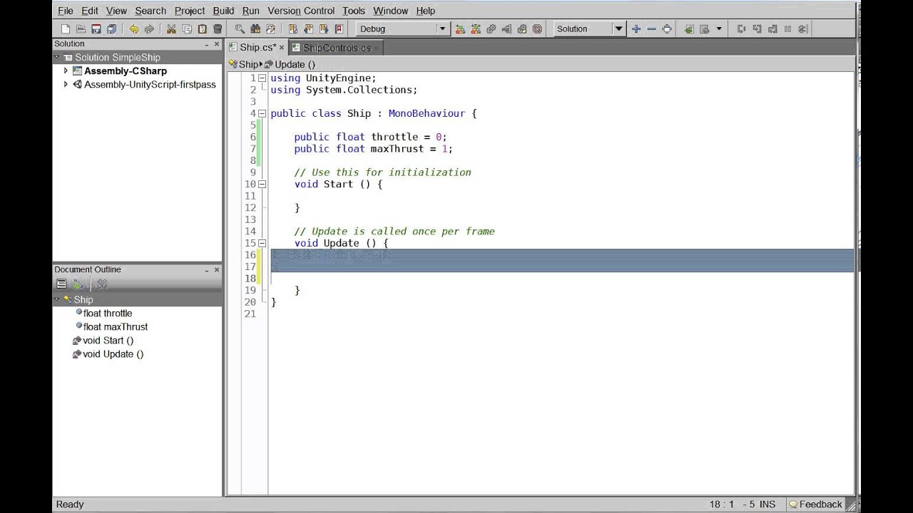 Space Battle! #1 Let's Program