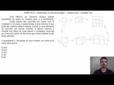 ENEM 2013 – Matemática e suas tecnologias – Caderno Azul   Questão 156