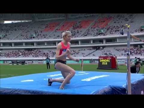 Shanghai 2016: Womens High Jump - Top 3