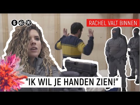 AANHOUDEN VAN EEN VUURWAPENGEVAARLIJKE VERDACHTE! | Rachel valt Binnen | seizoen 2 #4 | NPO Zapp