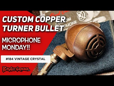Best Blues Harmonica Microphones | Copper Turner Bullet, Vintage Crystal  - Microphone Monday 184