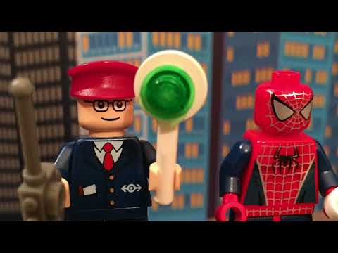 Lego Spider-Man 2 Train Rescue 4855