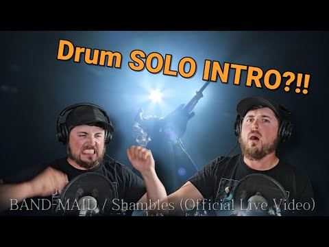 ALL female Japanese METAL Band? FIRST TIME EVER HEARING BAND MAID! Shambles Official Live video