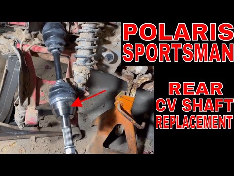 Polaris Sportsman Rear CV Shaft Replacement (2004)