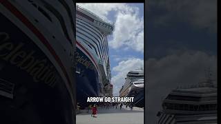 The size difference is insane #cruiselife #viral #shorts