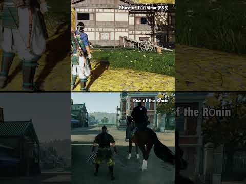 Rise of the Rōnin vs. Ghost of Ghost of Tsushima #ps5 #riseofronin #ghostoftsushima