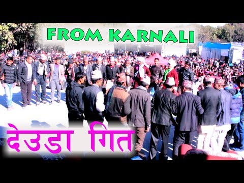 Deuda SOng Singing by a group ( traditional cultural song from west of  Nepal )