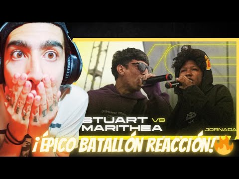 MARITHEA🇨🇴 VS STUART🇦🇷 (REACCIÓN) | ¡BATALLÓN A SANGRE PURA!🔥| FMS COLOMBIA/FUSIÓN 2023 JORNADA 3