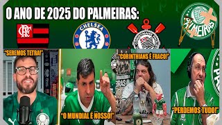 REAÇÕES PALMEIRENSES AO ANO DE 2025 DO PALMEIRAS: DA EMPOLGAÇÃO AO FIASCO [REAÇÕES ANTES E DEPOIS]