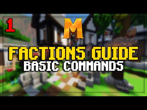 Get Started & Basic Commands (Minecraft Factions Guide)