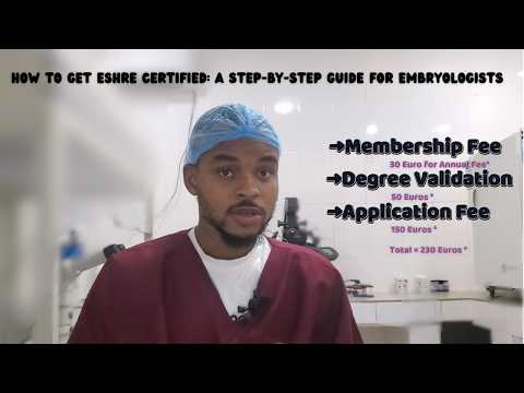 Everything You Need to Know About ESHRE Certification in 2026
