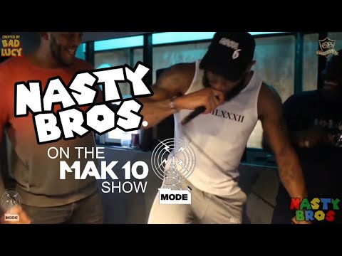 Nasty Bros on the Mak 10 Show on Mode FM