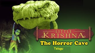 Little Krishna Telugu  Aghasura Vadha  The horror 